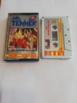 Jan Tenner Folge 32 Das Dunkle Imperium 5-fach Silber geschraubt Weiß mit Silbernen Aufkleber 4.27732 CD Kiosk (Cover von innen beschrieben)                                eben